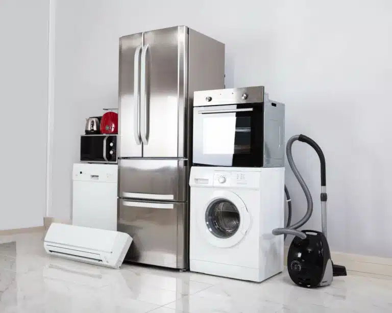 storage unit do I need for major appliances?