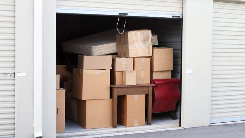How to get rid of stuff in a storage unit
