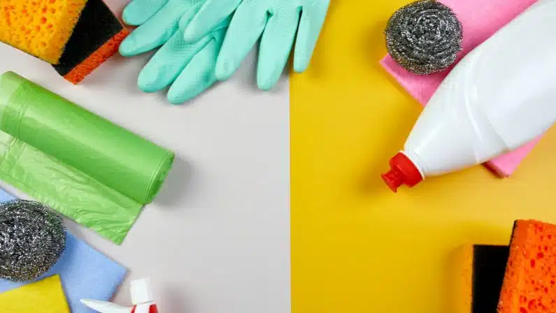 Cleaning supplies