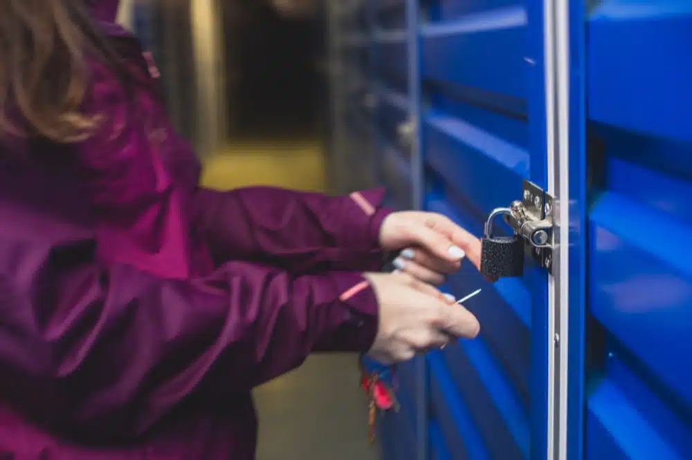Unlocking storage