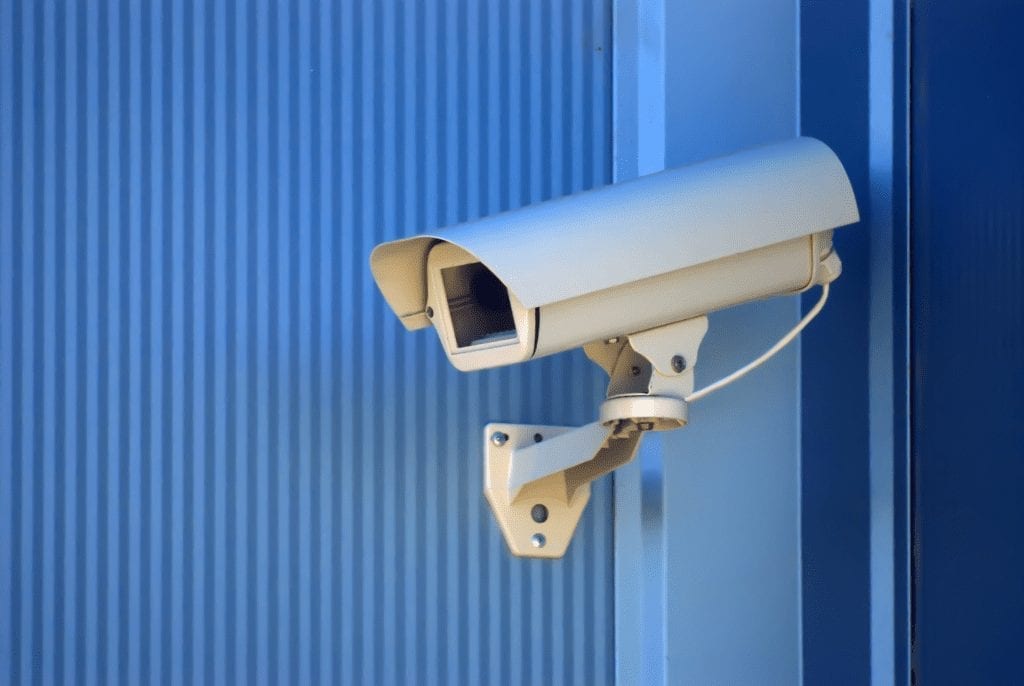 self storage security CCTV camera