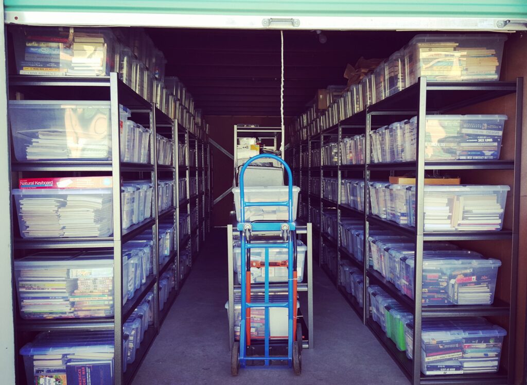 organized storage unit