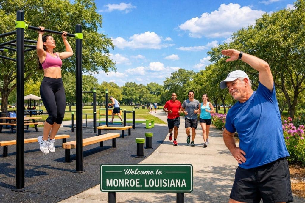 Best Outdoor Fitness Parks in Monroe, LA