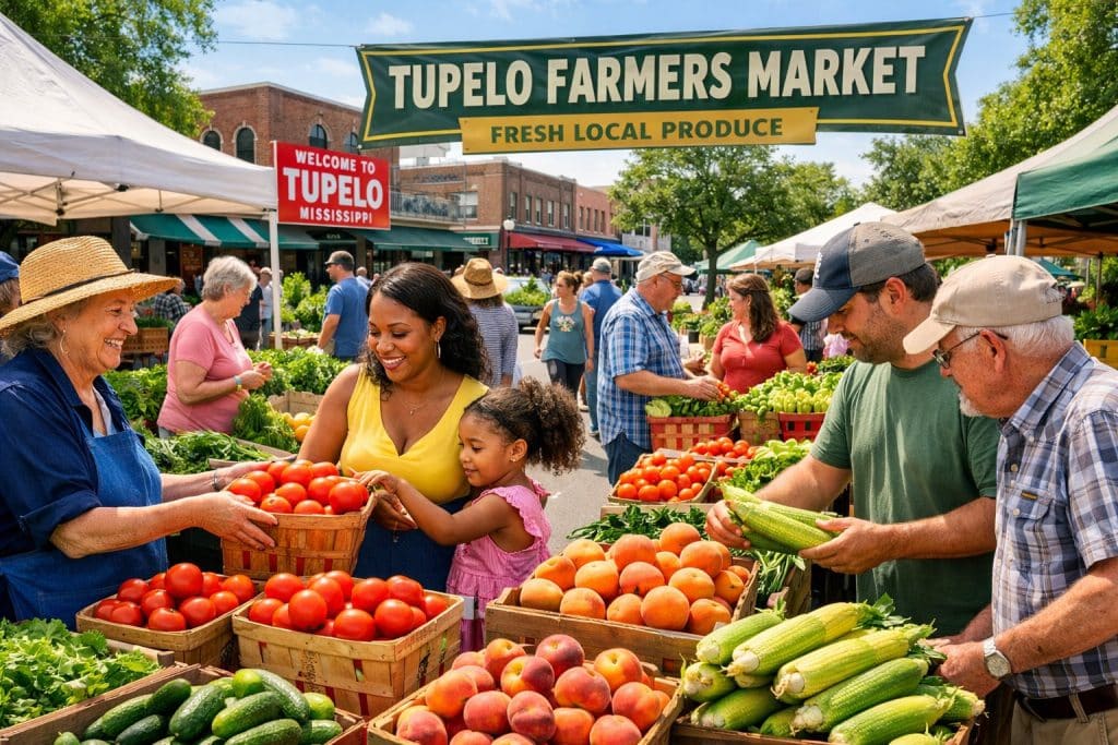 Farmers market in Tupelo to visit